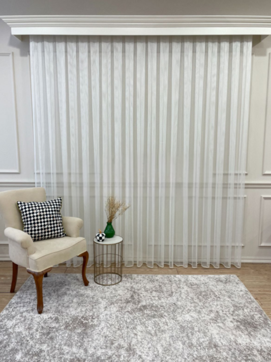 Simpel Modern Tule Gordijn – Lisse Modellen