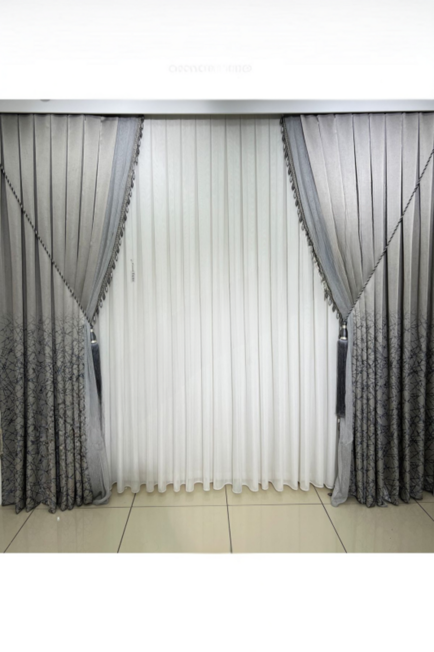 Soft Bamboe Tule Gordijnen – Natuurlijk en elegant ( met lood )