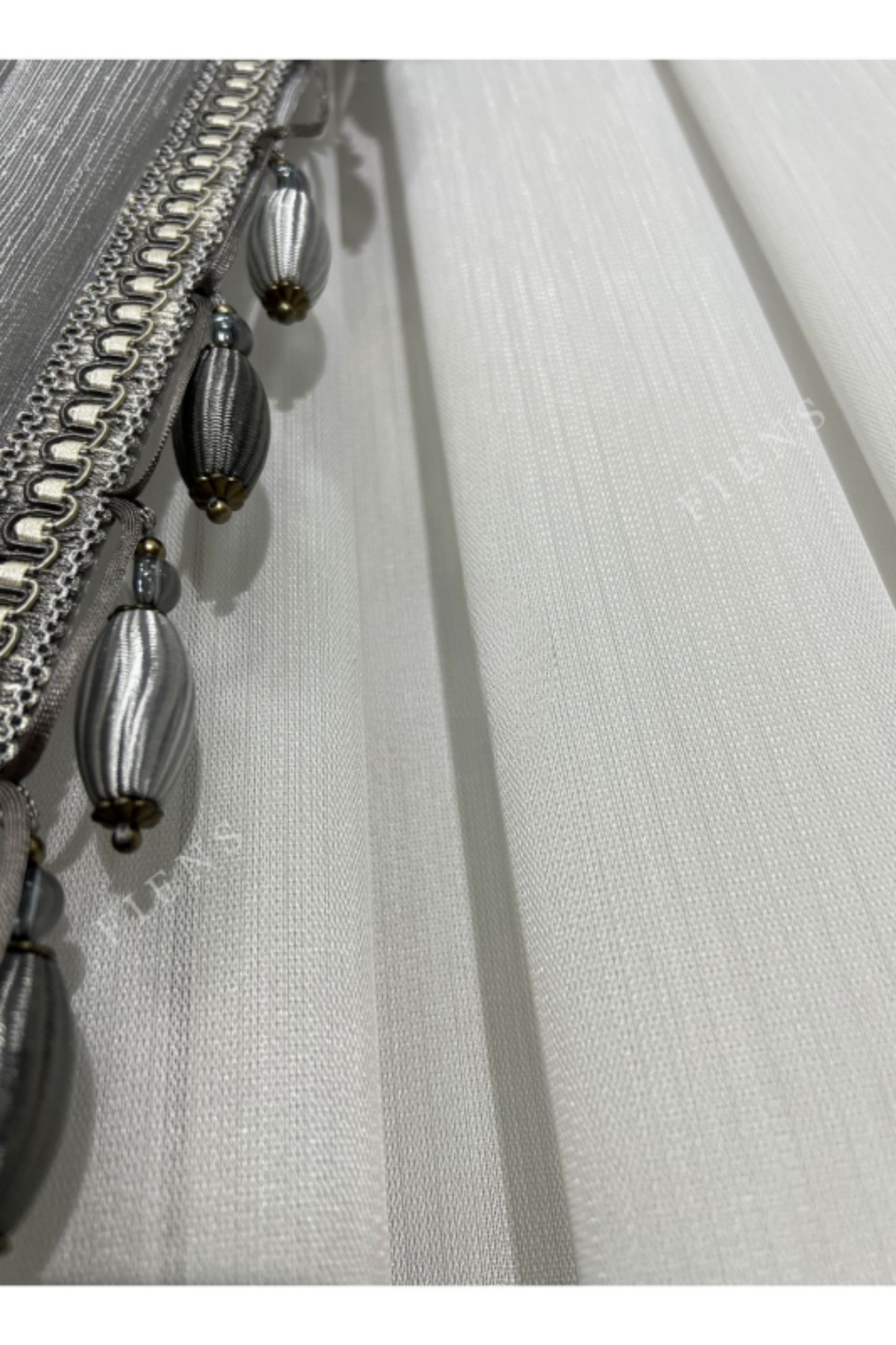 Soft Bamboe Tule Gordijnen – Natuurlijk en elegant ( met lood )