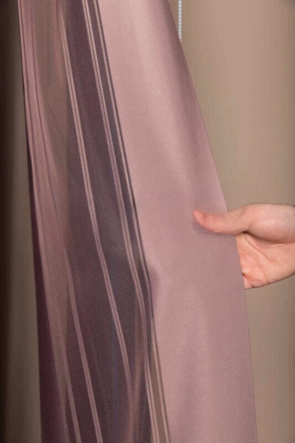 Meervoudige kleuren op de inbetween gordijnen