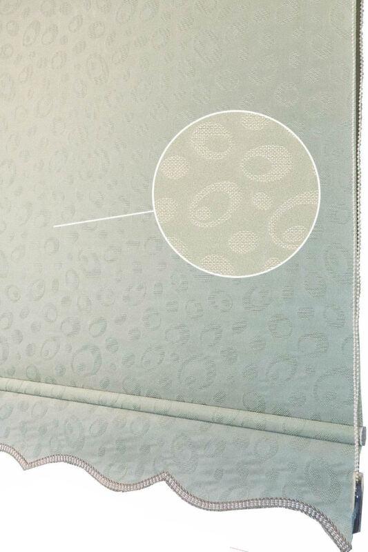 Jacquard Polyester RolGordijn