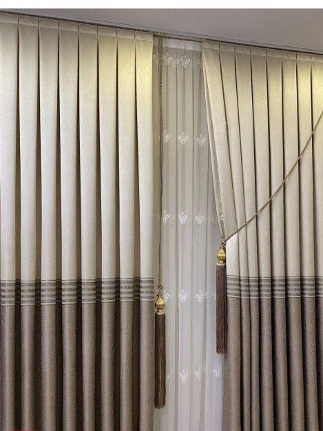 Cremekleurige Overgordijnen – Tijdloze Elegantie en Functionaliteit
